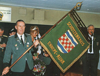 Die Standarte des Sch&uuml;tzenkreises Ennepe-Ruhr